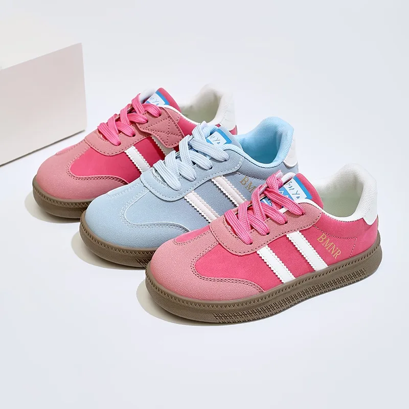Children's Sneakers 2026 New Trend Patchwork Running Shoes for Kids Boys Fashion Classic Versatile Girls Sports Causal Shoes