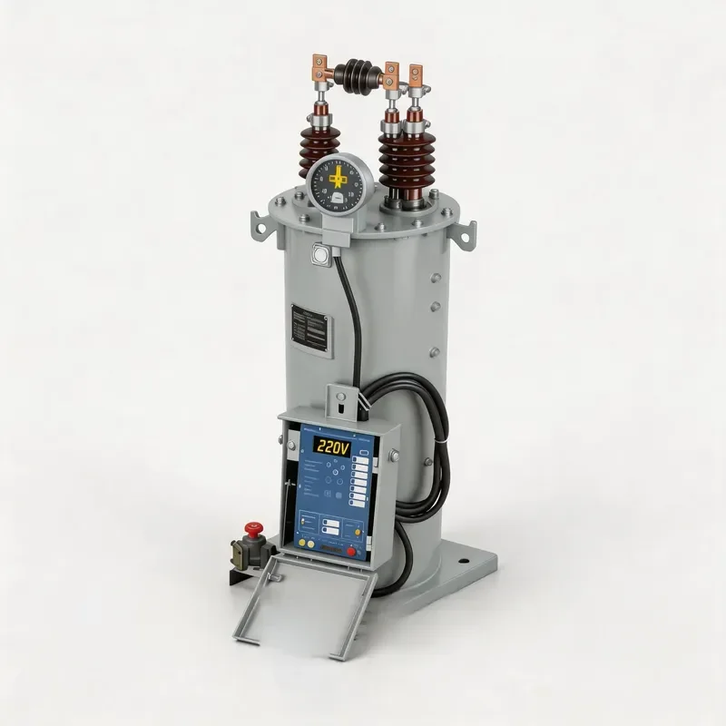 for SVR Series 14.4KV 19.9KV Automatic Voltage Regulator 50KVA to 1000KVA Column Type Oil Immersed Transformer Factory Price