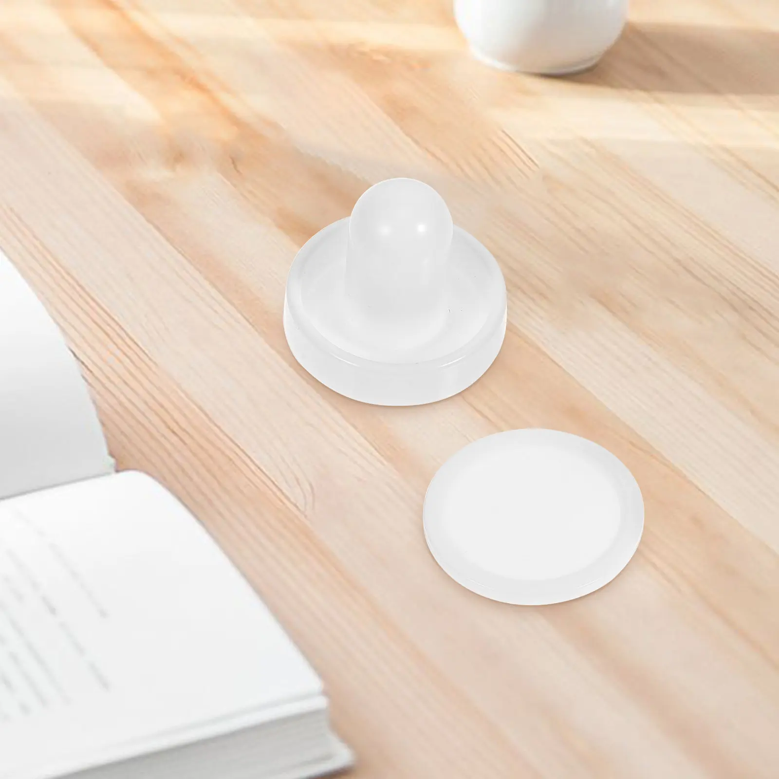 

Набор для настольного хоккея: сменные пушеры и клюшки для плавного скольжения, аксессуары для домашних игр, универсальные пушеры