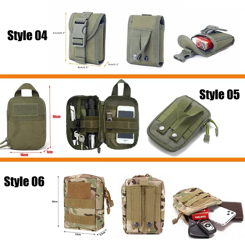 Outdoor sports bag Molle system accessory bag tactical bag for easy carrying, wear-resistant and scratch resistant