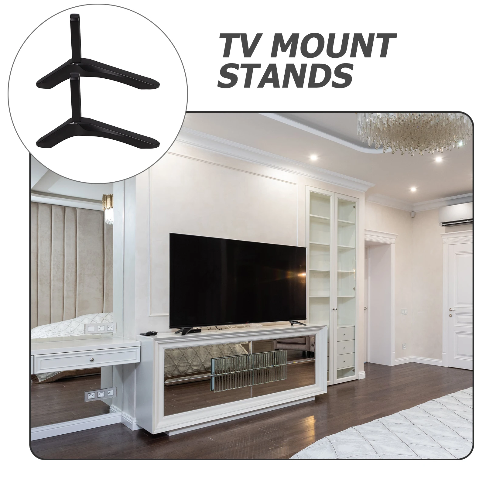 

TV Stand Television Stands Support Mount Brackets Swivel for Flat Screens with Decor Bedroom Frame TV Wall Ceiling Mounts