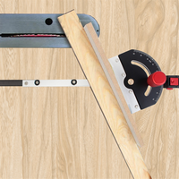 Table Saw Miter Gauge Handle Bench Router Miter Gauge Sawing Assembly Ruler DIY Carpenter Woodworking Tools