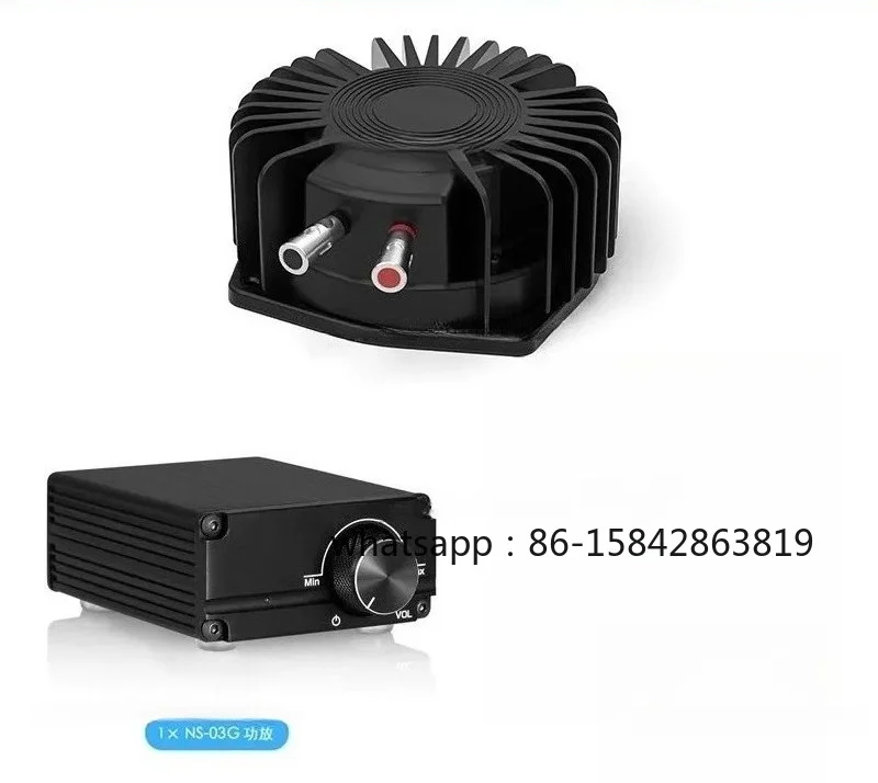 BS1 Bass Shaker 50W Tactile Transducer Home Car Gaming Cinema Immersive Low Frequency Vibration Haptic Feedback
