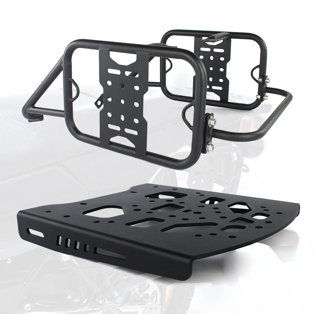 

Motorcycle Rear Rack Luggage Rack Fit For Yamaha TW200 1987-2023 2024 TW 200 Saddlebag Support Racks Pannier Racks Side Carrier