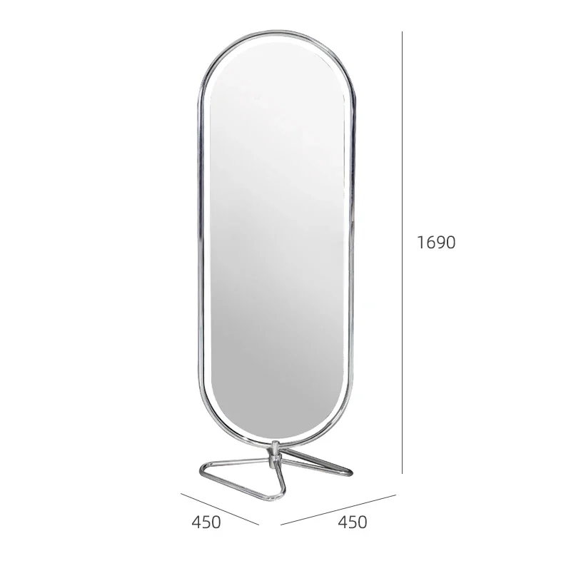 Style Mobile Bedroom Surfboard Full-Length Mirror