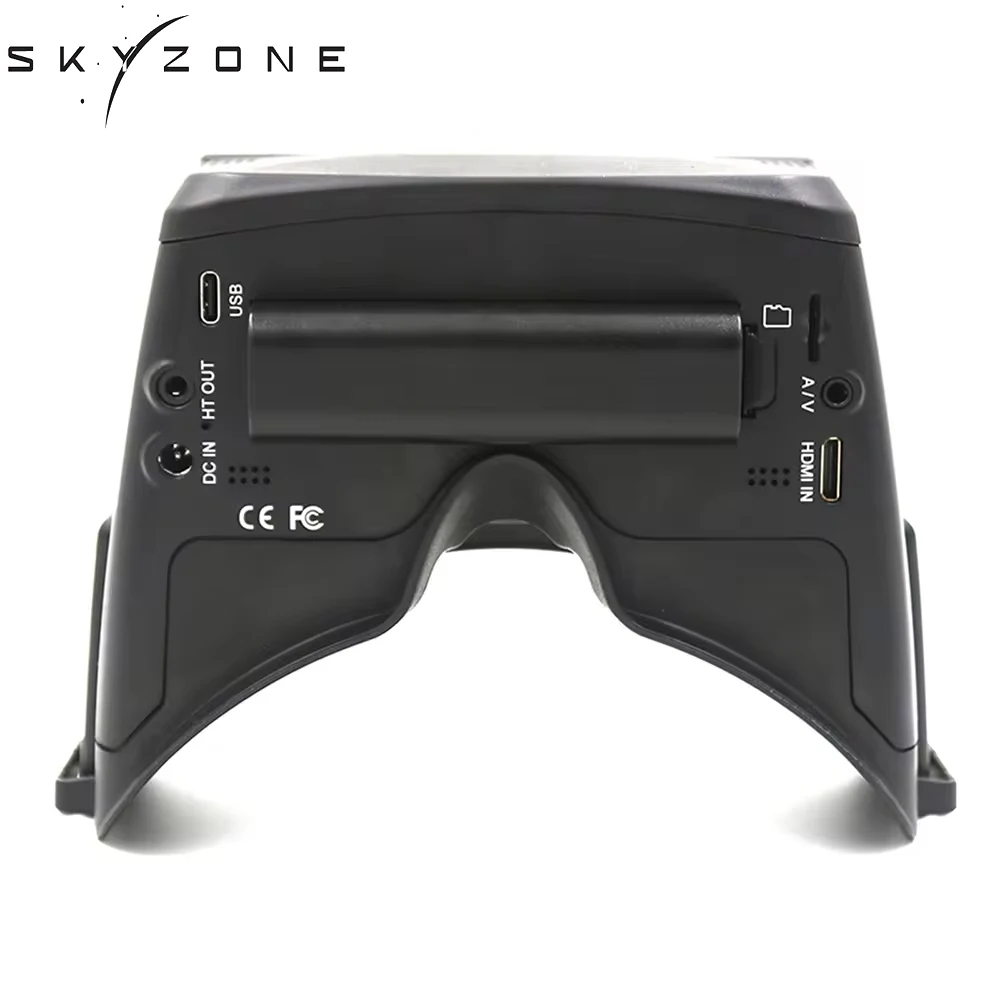 Skyzone Cobra X CobraX V4 FPV Goggles 5.8 GHz 48CH Steadyview FPV Receiver 1280x720 LCD DVR สําหรับเครื่องบิน RC FPV Racing Drone