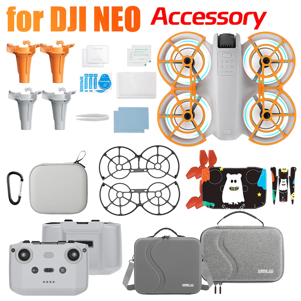 Storage Bag Lens Filter Kit Propellers For DJI Neo Portable Handbag Controller Case Protective Bumper Combo Drone Accessories image 2