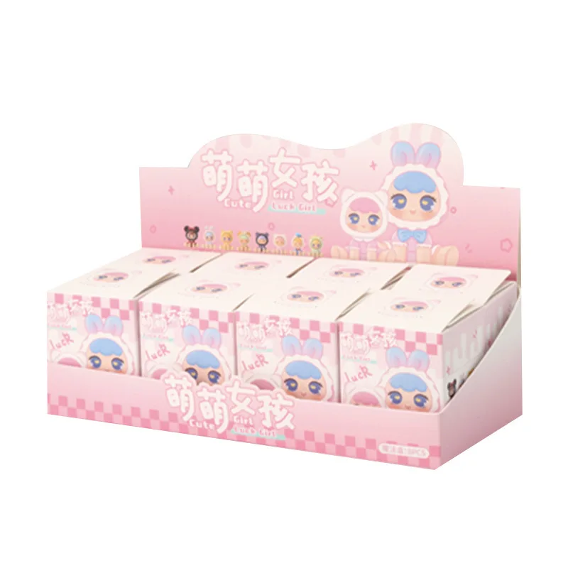 Neue süße Mädchen Cartoon Puppe Mädchen Herz Dekoration trend ige spielen Blind Box Überraschung handgemachtes Geschenk für den Geburtstag des besten Freundes