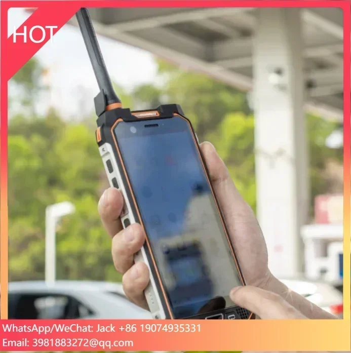 Aoro M5 4GB 64GB Waterproof Shockproof Dustproof Handy Talky Mobile Phones 3g And 4g Smartphone Ip68 Talkie Walkie Rugged Phone