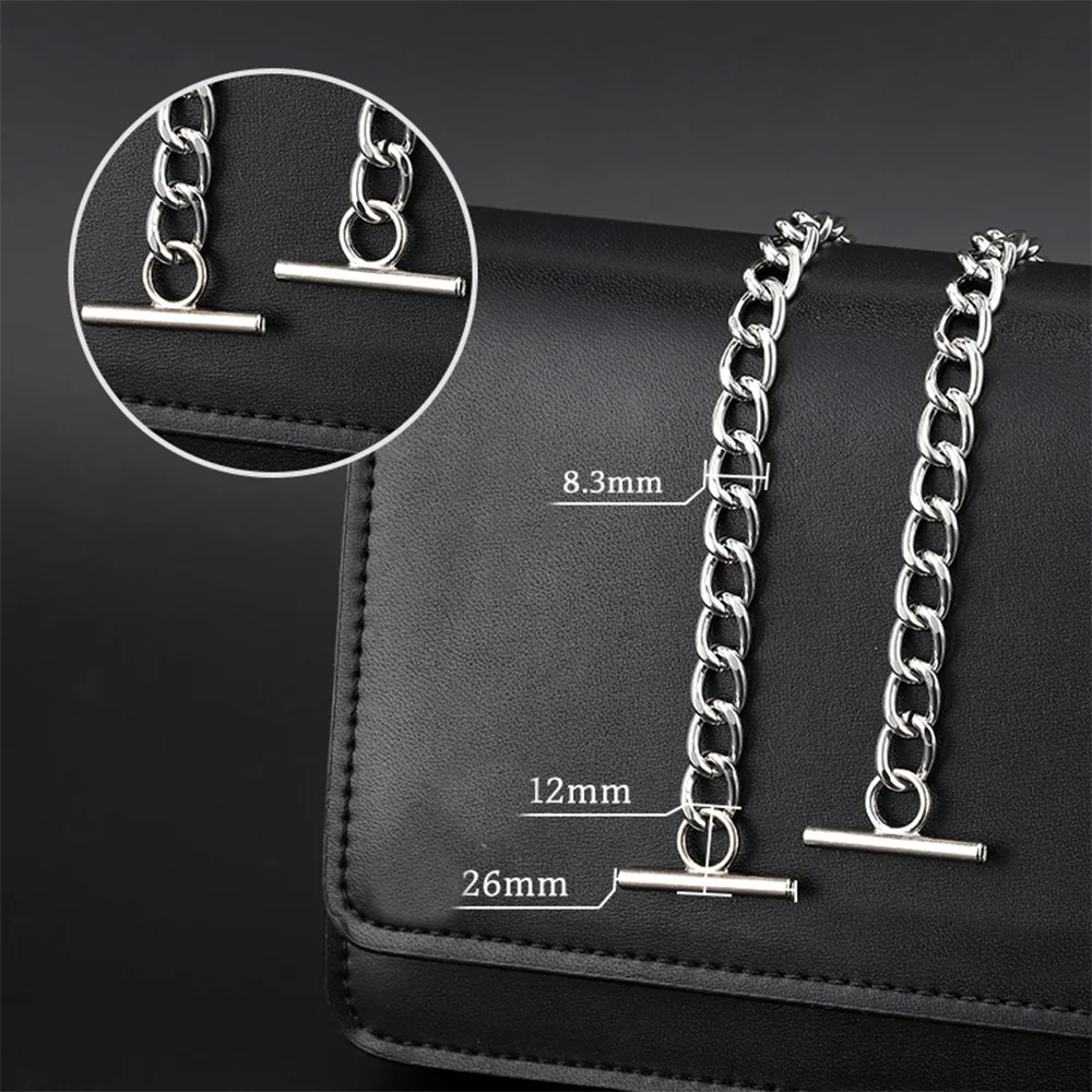 Decoratieve Kettingstijl Modetrend Diy Tas Kettingtas Riem Ketting Handfactuur Van Lading Schouder Schuine Overspanning Band Telefoonhoesje