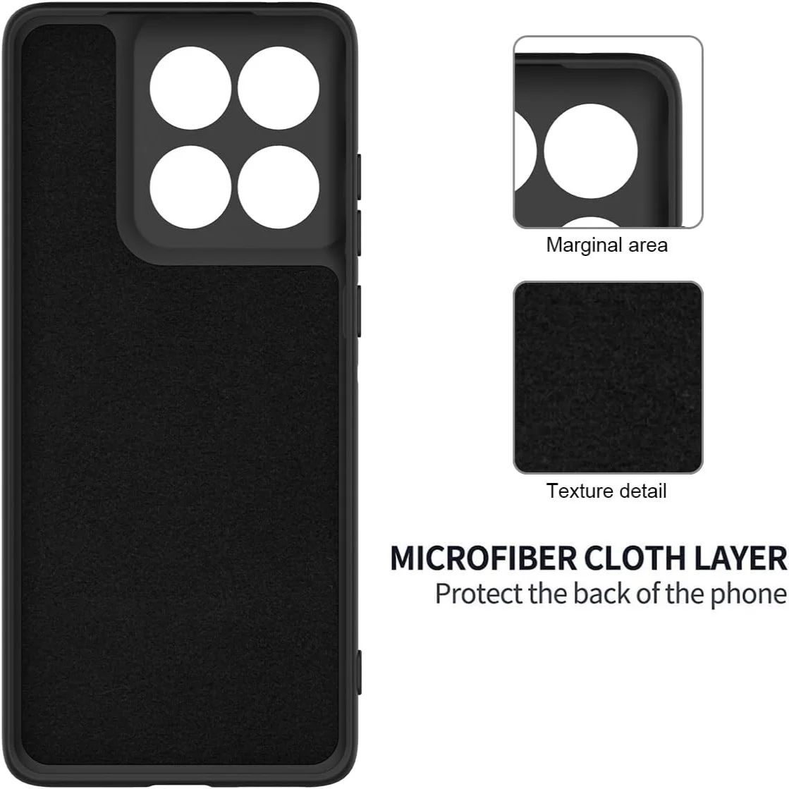 Modische Einfarbige Stoßfeste Schutzhülle aus Flüssigsilikon für Moto G86 G56 G85 G35 G84 G54 G34 G24 G14 G04 – Detail 6