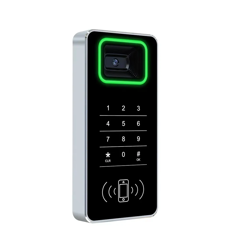 Metal QR code access control POE power supply Bluetooth offline QR code recognition elevator control multi-color indicator light