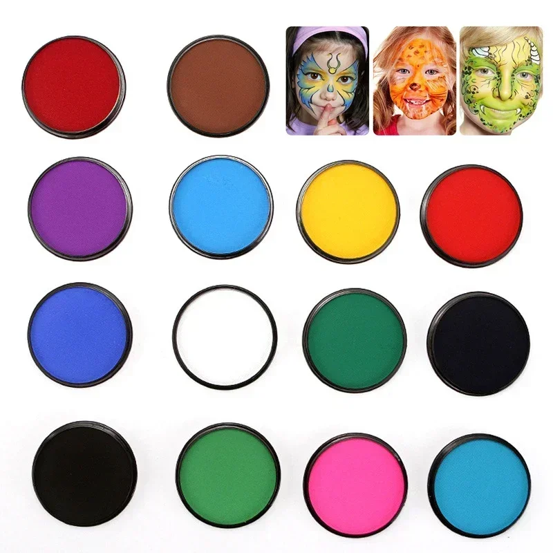 Professional Water Based Face Painting Supplier Special Effects Makeup Kit Stage Makeup Face And Body Painting Palette For Kids