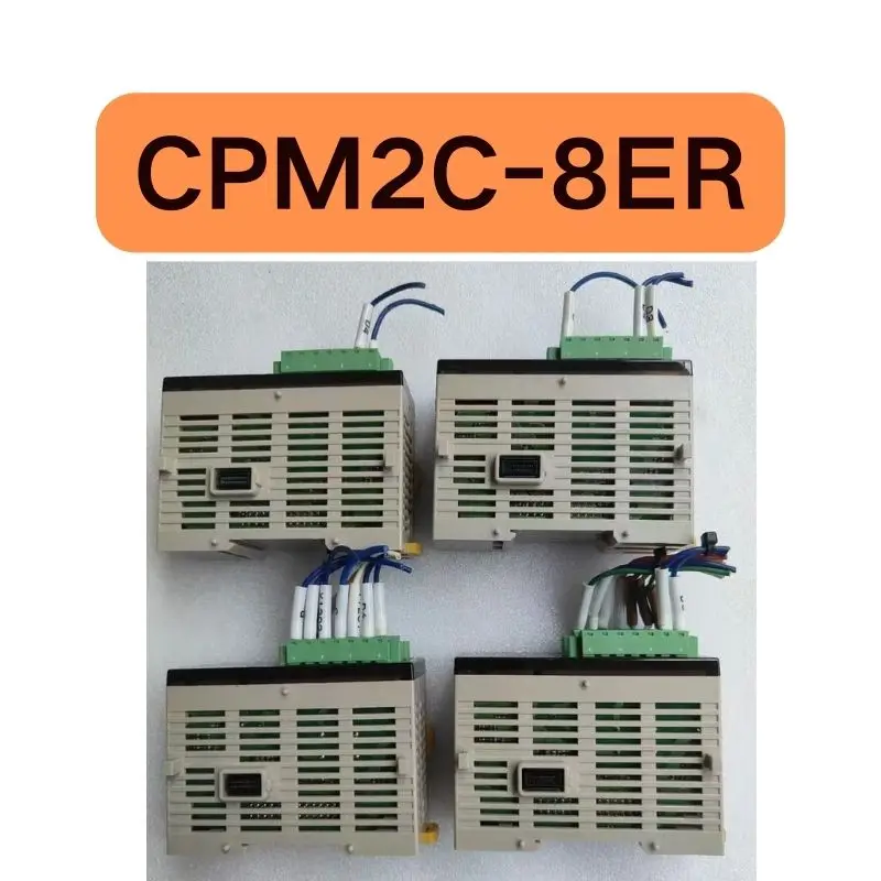 

The second-hand PLC control module CPM2C-8ER tested OK and its function is intact