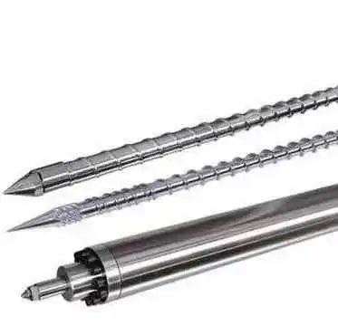 Injection Molding Machine Screw Barrel Accessories Alloy Steel Material Reinforced Polyester/Nylon/Fiberglass