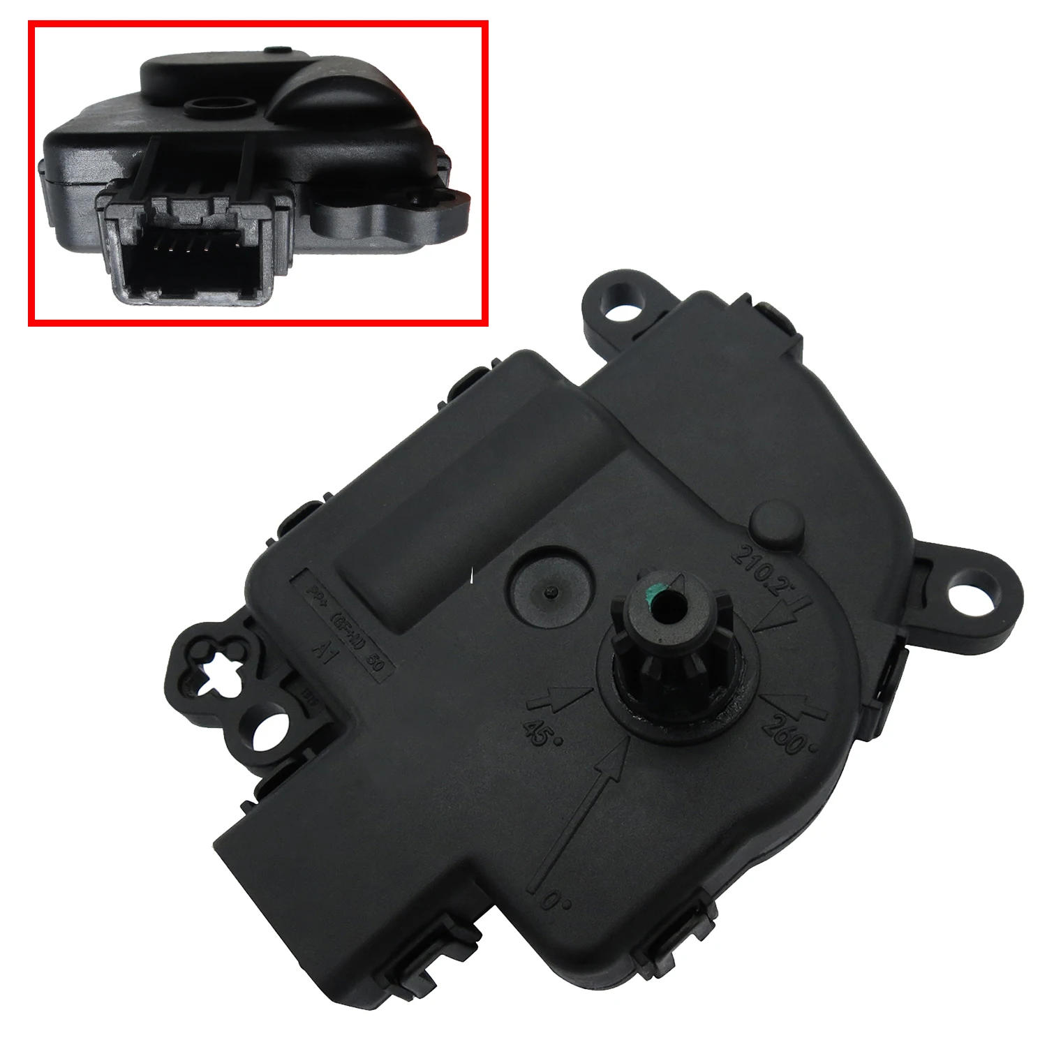Heater Blend Water Shutoff Actuator For Ford Edge Fusion Continental MKZ MKX 2013-2018 GS7H19E616AA 2168016 Autoparts Accessorie