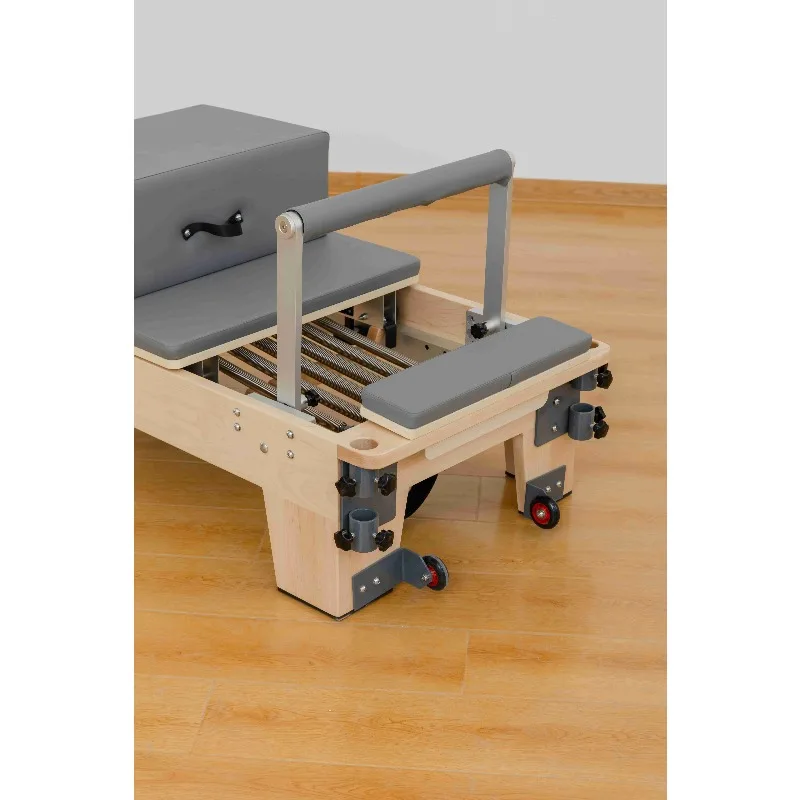 YTYIN Palestra domestica 2 in 1: reformatore per pilates a trapezio/mezzo torre per allenamento yoga e core