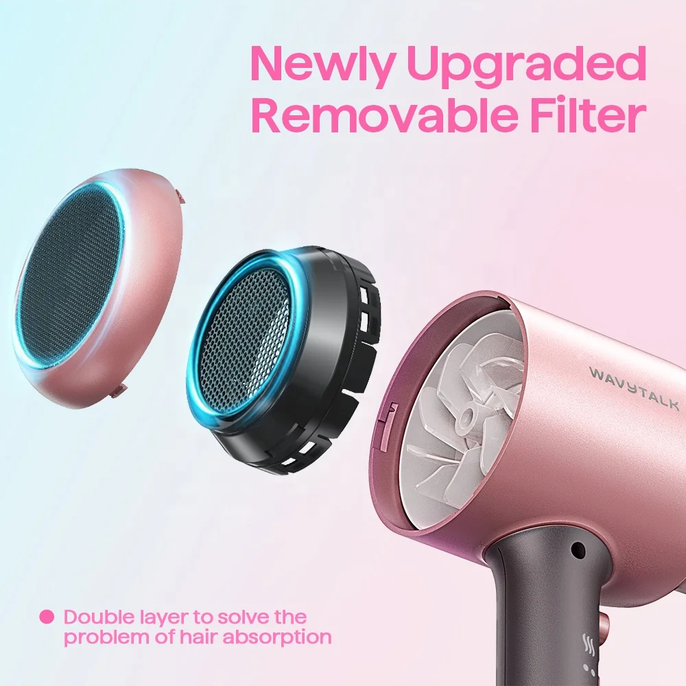 Wavytalk WA 5967 High Quality Multifunctional Quick Drying Home Salon Ionic Blow Dryer Hair Care Products Hair Dryer