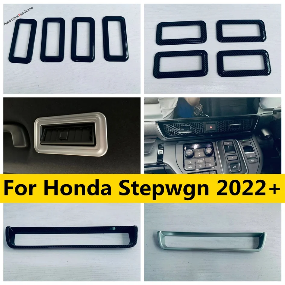 

Air Conditioner Vent AC Outlet Decoral Frame Cover Trim For Honda Stepwgn Spada Air RP6 RP7 RP8 2022 2023 2024 Car Accessories