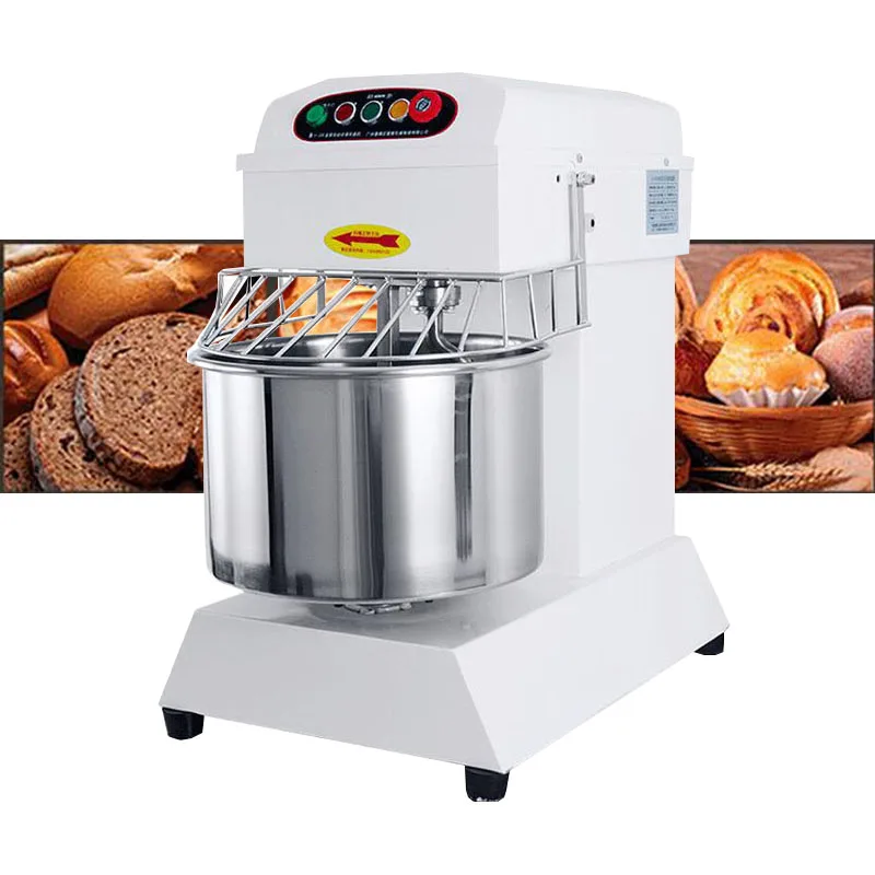 

Commercial Dough mixer Dough mixer Horizontal Dough Kneading machine Stainless steel Bucket 1500W 220V