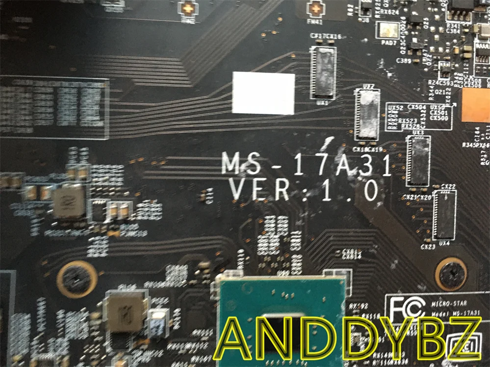 MS-17A31 FOR MSI Schematics GT75 TITAN 8RF MS-17A3 LAPTOP MOTHERBOARD WITH I7-9750H TEST OK