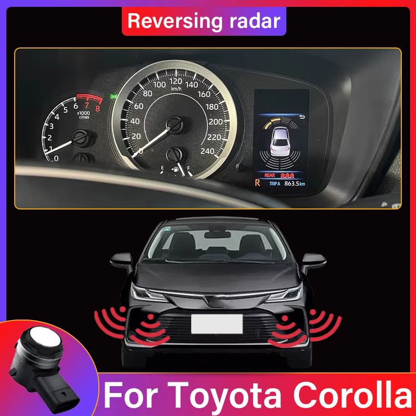 New! OEM Original Car Parking Sensor Assistance Backup Radar Buzzer System For Toyota Corolla Hybrid E160 E170 E180 2016-2026