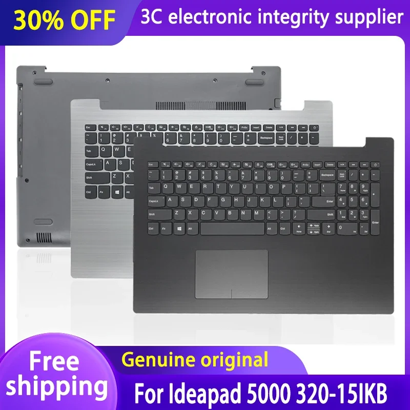 

New US Keyboard for IdeaPad 330-15IKB 320-15IKB 320-15ISK 320-15ABR 330-15 330-15ISK 330-15IGM Laptop Palmrest Upper Top Case