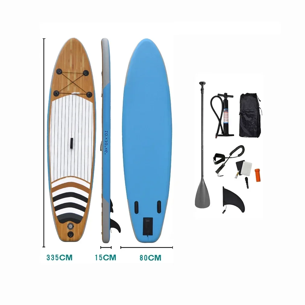 305*76*15cm Inflatable Drop Stitch Surfboard New Design Inflatable Sup Stand Up Board Surfing Long board Surfboard