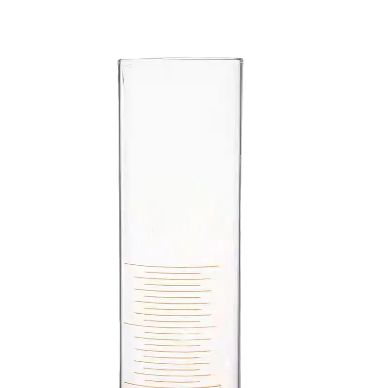 Glaszylinder mit rundem Boden