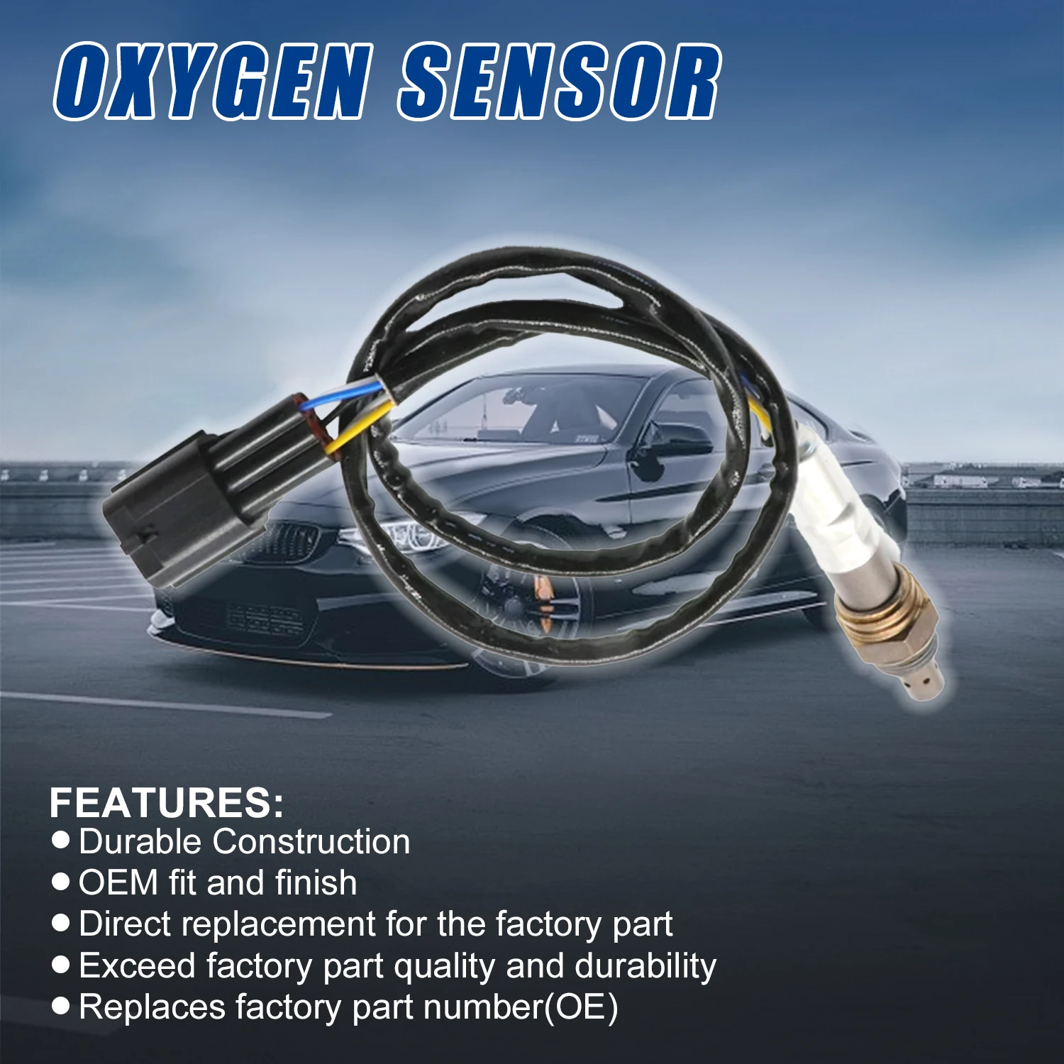 LF4J-18-8G1 5-Wire Air Fuel Ratio Lambda Oxygen Sensor LF4J-18-8G1A LF4J188G1 For MAZDA 6 1.8L 2.0L 2007-2013 LF4J-18-8G1B