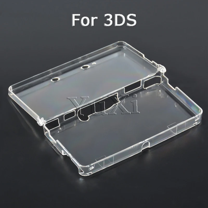 1PC Crystal Clear Hard Skin Case Cover Protection For Nintendo 3DS Console Durable Hard Poly Carbonate Plastic Cut-out Design