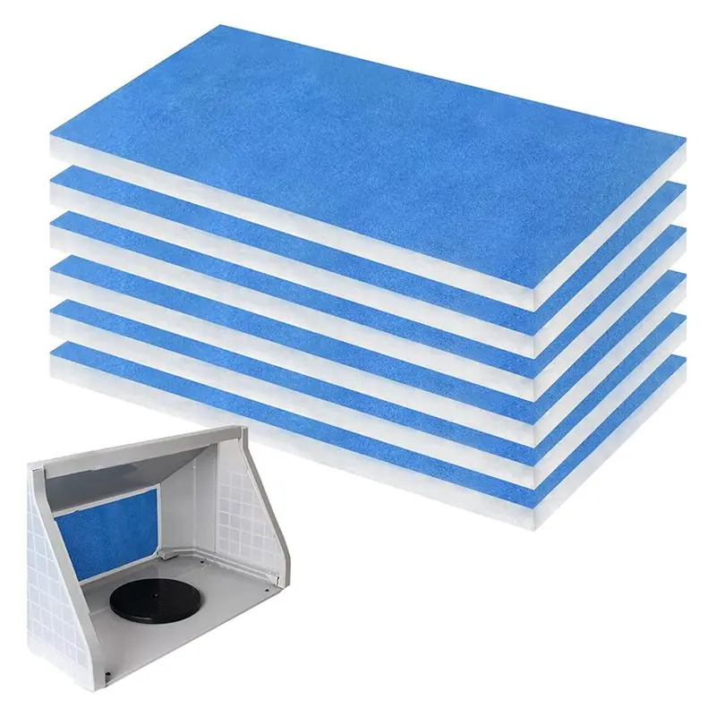 T24C 18 Pieces Paint Booth Filters,Portable Sprays Booth Filter,Paint Booth Exhaust Filters