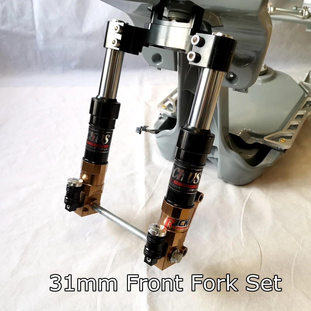 31mm Triple Tree Steering Stem And Front  Fork Shock Absorption For Honda Ruckus Zoomer Gy6 Af58 Nps50 Scooter Motorcycle Parts