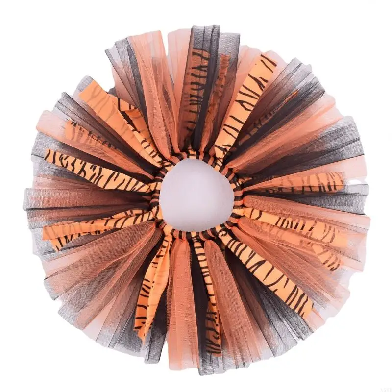 N5kf 3 pçs crianças animal fantasia acessórios tigre cosplay trajes halloween