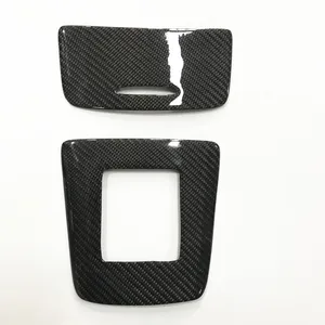 Real seco fibra de carbono caixa de engrenagens do carro painel surround guarnição acessórios do carro apto para mercedes-benz a45 cla45 gla45 amg 2014-2016 12 principais vendas painel a45 amg - №10