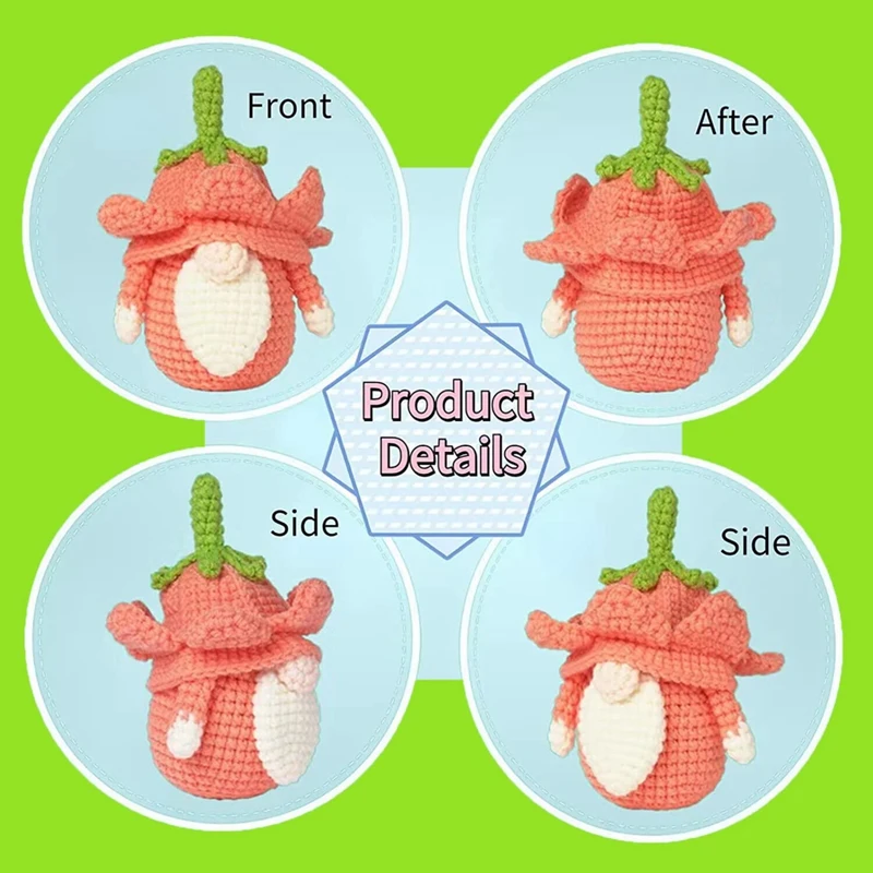 Crochet Kit For Beginners Crochet Startr Kit Acrylic Includes Step-By-Step Instruction And Video Tutorials