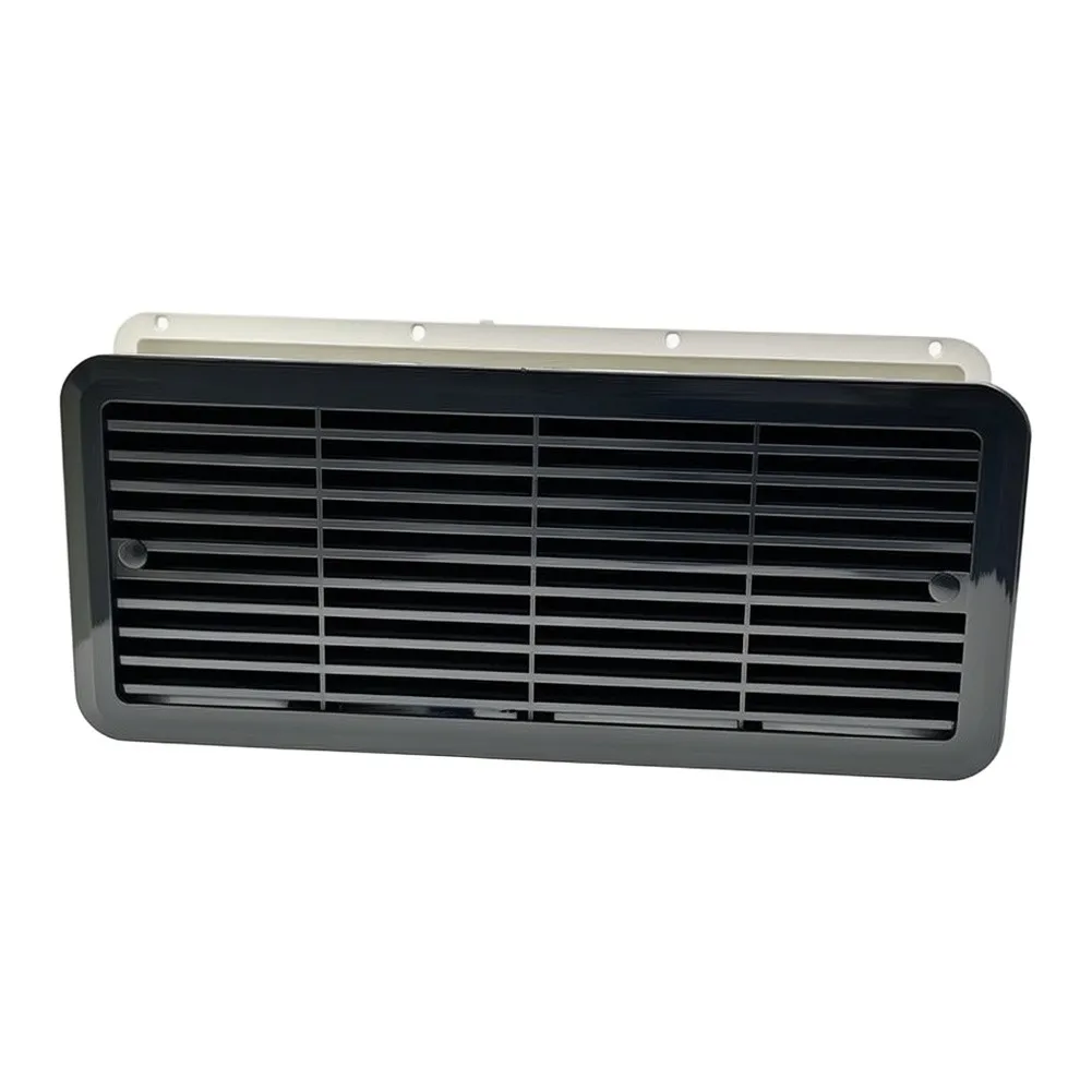 Silent Plastic RV Side Ventilation Fan for Exhaust and For Refrigerator Ventilation Compatible with Standard Mounting Frame