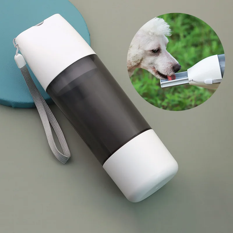 

Portable Dog Water Bottle 350ml Water Food Container For Dog Pets Feeder Bowl Outdoor Travel Drinking Bowls Water Dispenser