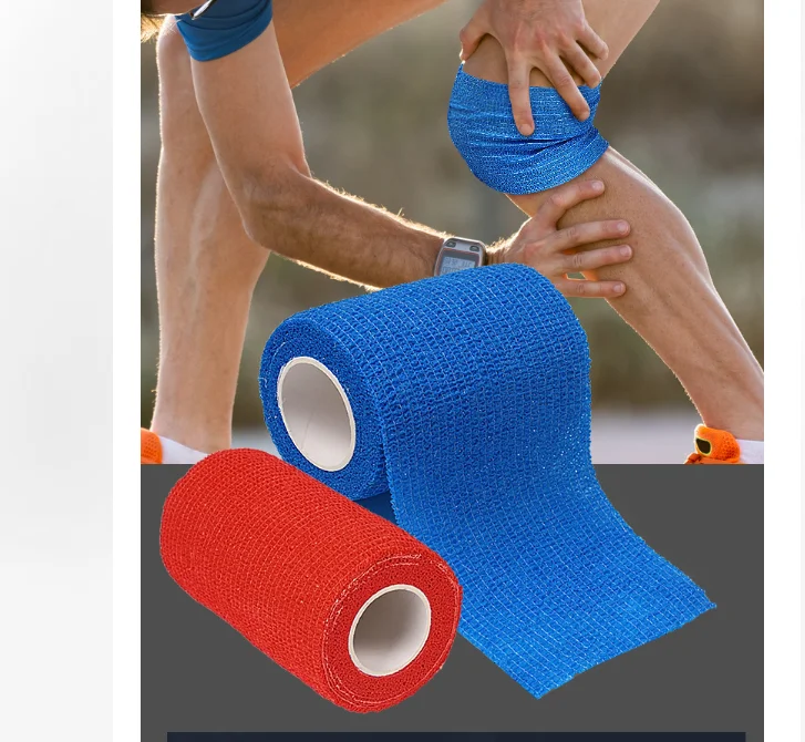 1/10Roll Self-adhesive Elastic Bandage Adhesive Sports Tape For Fingers And Ankles Sports Protector Breathable Wrap Tape
