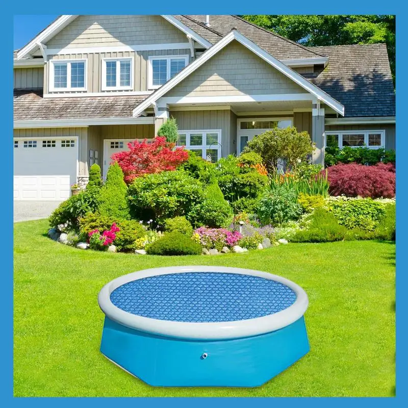 Solar Pool Protection Cover Rectangle Insulated Bubble Pool Heating Cover UV-resistant Solar Pool Blanket For Swimming Pools