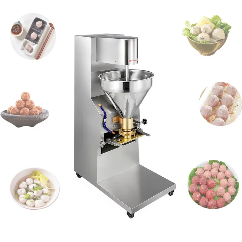 Commercial Automatic Meatball Forming Machine Stainless Steel Electric Meat Ball Machine 220V 1.1KW