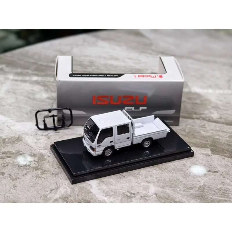 1:64 نموذج سيارة صغير من السبائك المصبوبة على شكل صندوق مزدوج الصف، زينة للبالغين، هدية للأولاد، قابلة للجمع. #2