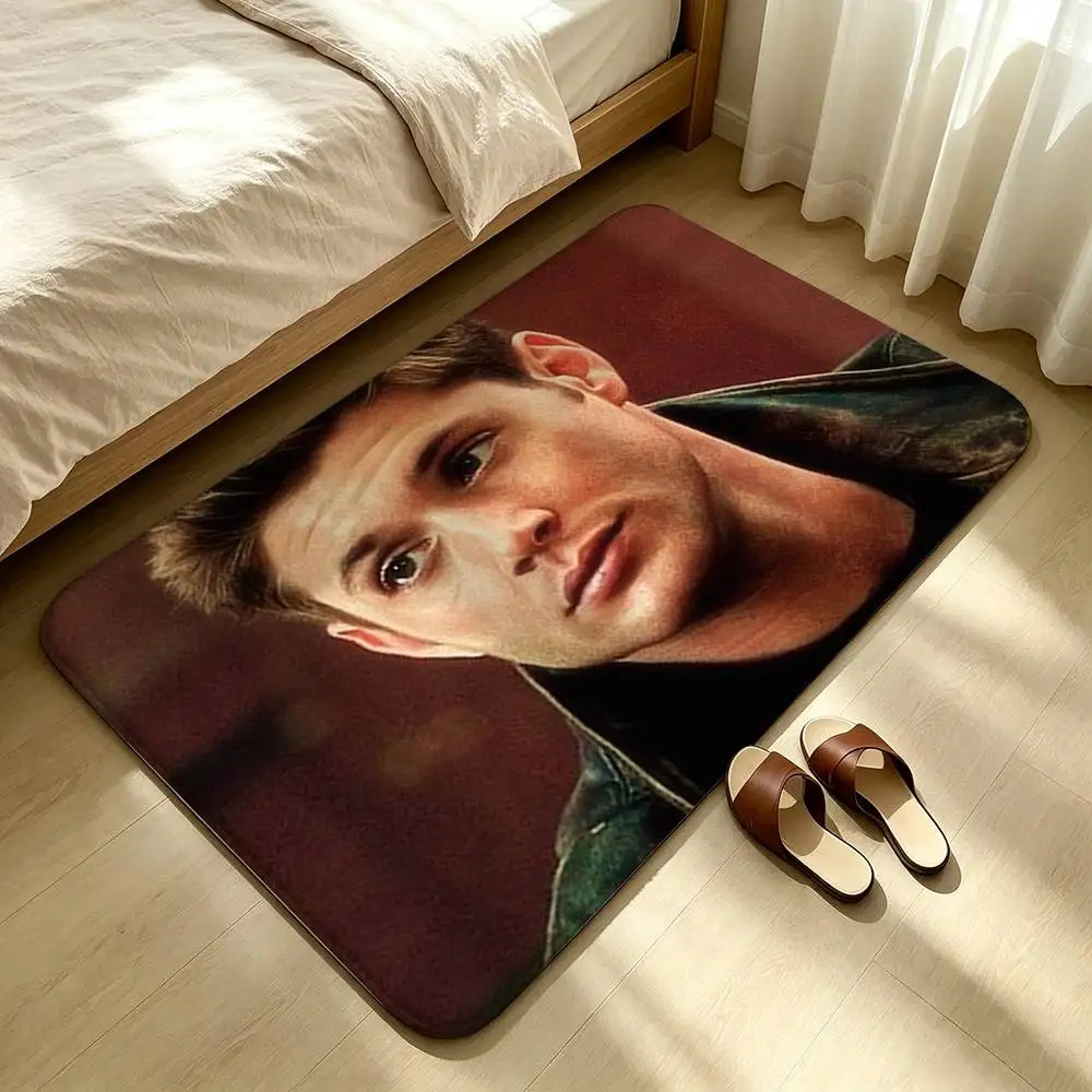 S-Supernatural Tv Show Shower Room Absorbent Small Floor Mat Soft Comfortable Decorative Foot Mat