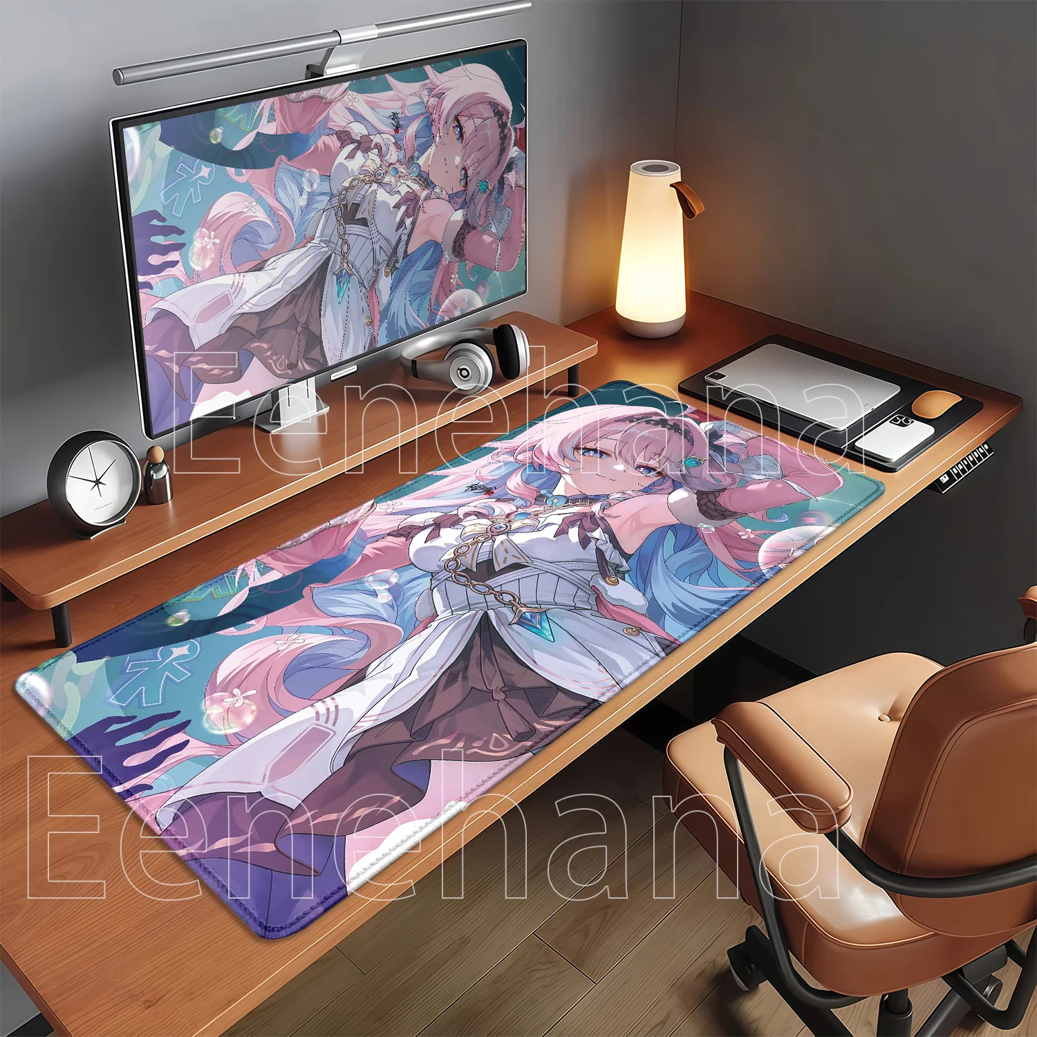 WuWa Denia Wuthering Waves Kawaii Anime Girl PC Mousepad Computer Keyboard Gaming Mouse Pad Office HD Printing Overlock Desk Mat