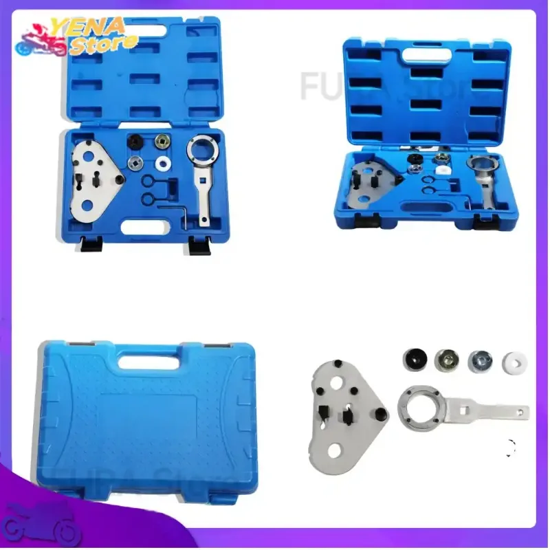 

Набор инструментов для регулировки ГРМ с фиксатором коленвала для двигателей Volkswagen Audi Skoda Seat VAG 1.8T 2.0T TSI FSI