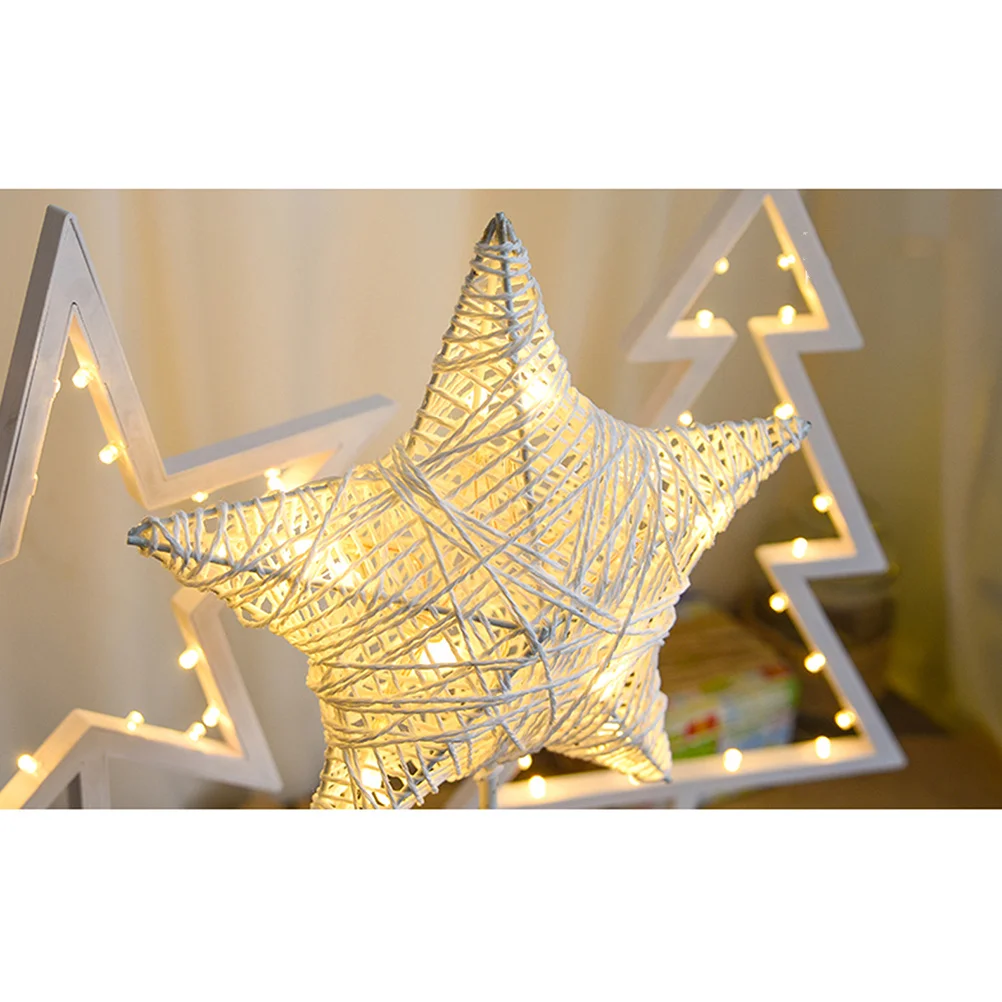 

LED Night Light Five-Pointed Star Shape Eco-Friendly Romantic Warm Bedside Lamp for Girls Room Decoration Home