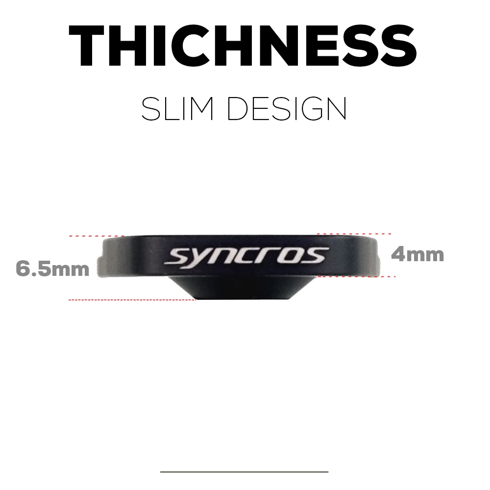 Syncros Top Cap Integration Computer Mount For Garmin,Wahoo,Bryton For Fraser Ic Sl WC,DC,XC Handlebars Cockpit AM Stems