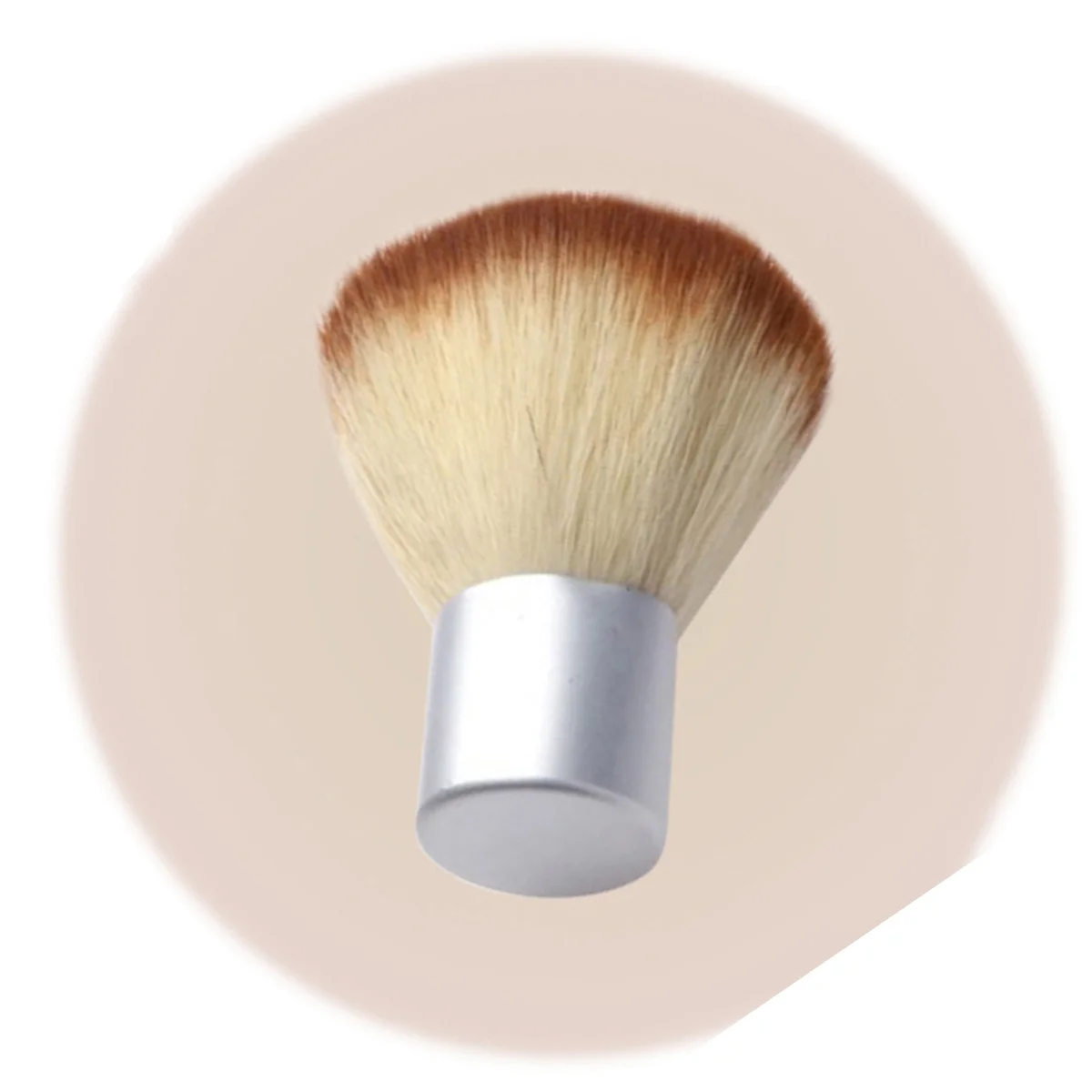 Set di pennelli per trucco da 4 pezzi Strumenti professionali in fibra sintetica premium Kit di pennelli per sopracciglia per fondotinta Aspetto naturale Uso quotidiano