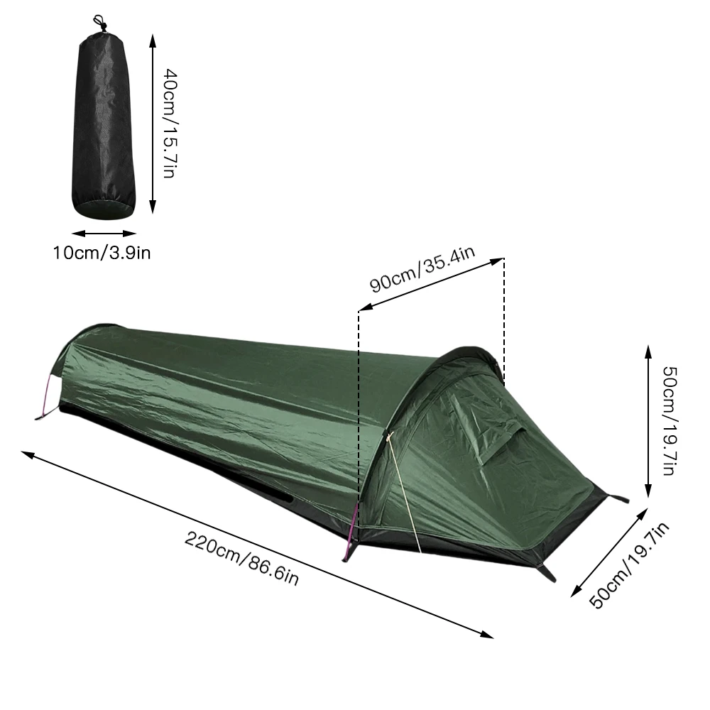 Lightweight Single Person Backpacking Tent 6