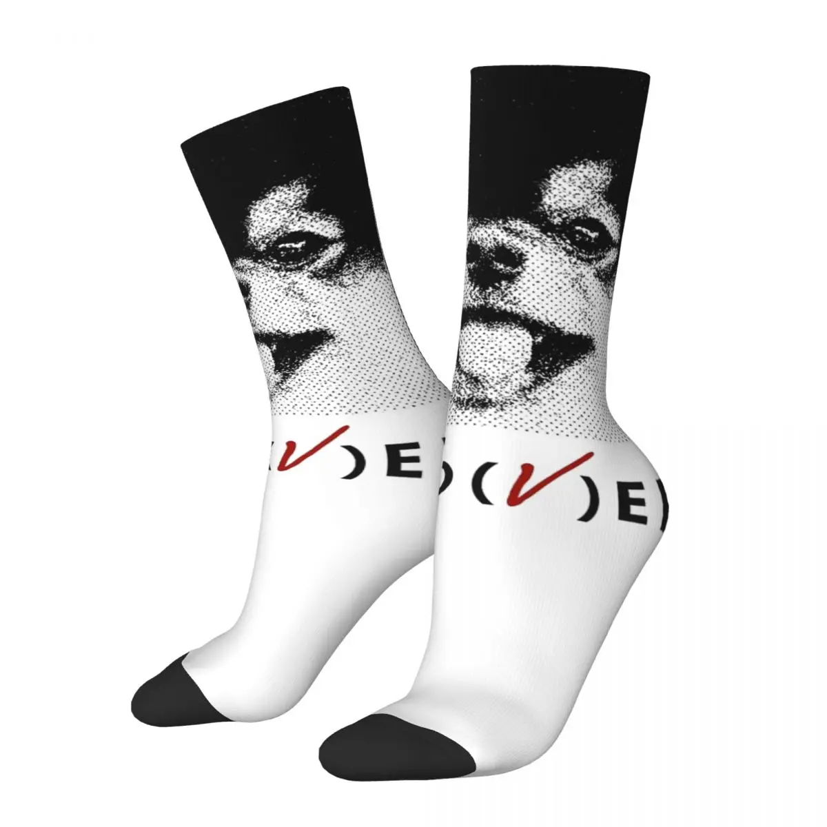 Male V Layover Album Socks Super Soft Casual Korea Singer Kpop Socks Harajuku Stuff Middle TubeStockings Small Gifts